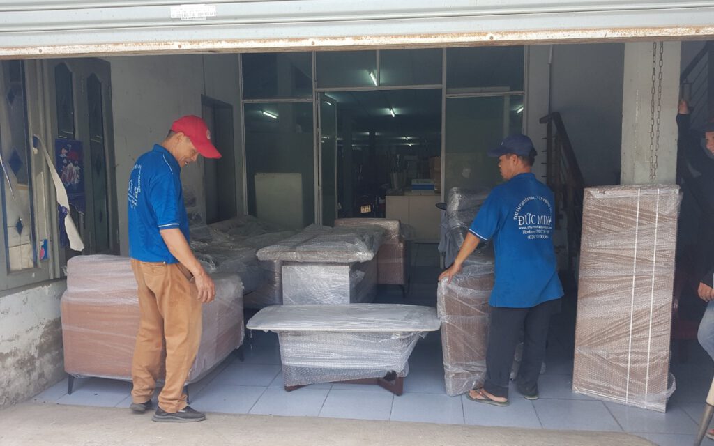 bao bọc khi vận chuyển nhà trọn gói