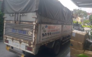 xe tải chở hàng 2 tấn thùng dài 4 mét 3